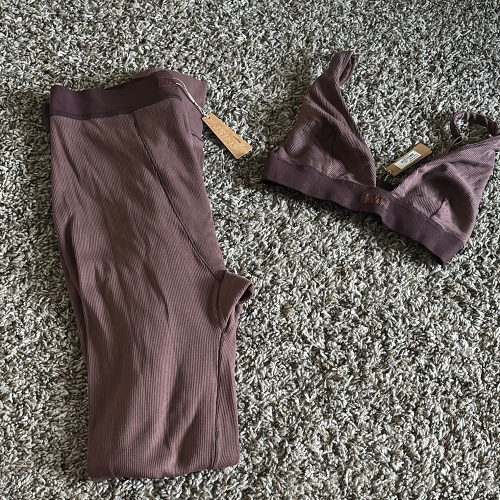 Women's Brown Intimate Set